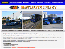 Tablet Screenshot of ihastjarvenlinja.fi